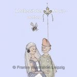 Zeichnungen und Illustrationen Jens Thomas Franke - Hochzeit der Marionetten